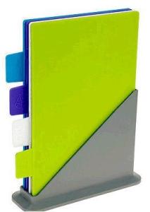 China 4 Pieces Plastic Creative Cutting Boards ECO Friendly With Custom Logo factory