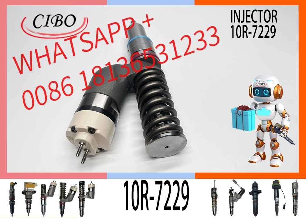 engine parts Common rail injector 10R-7229 229-5919 211-3027 232-1199 249-0709 211-3025 374-0750 10R-3264