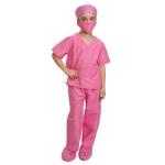 Kids Doctors Scientist Medical nurse White Lab Coat scrubs Costume For Halloween