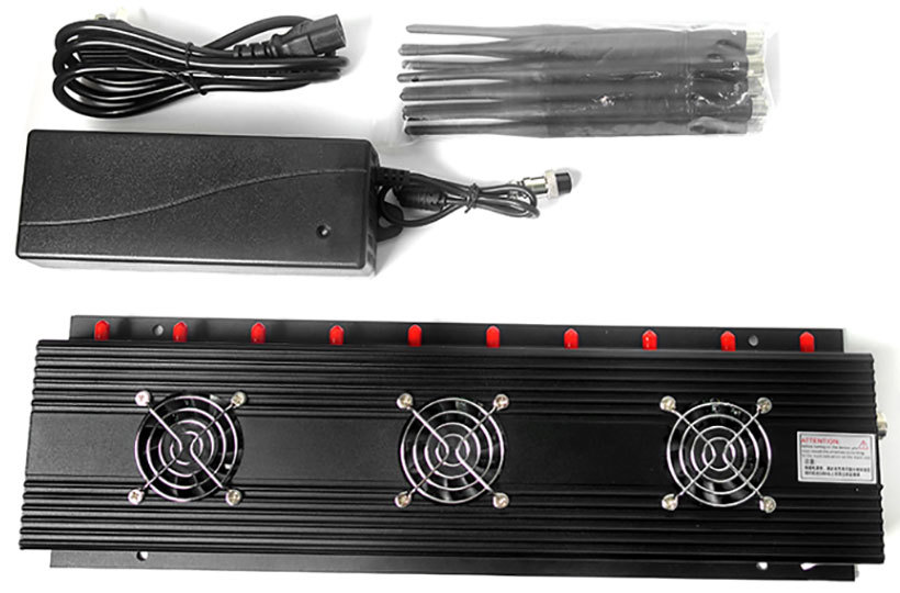 Cellular Signal Portable Cellphone Jammer Blocker 433MHz Customized