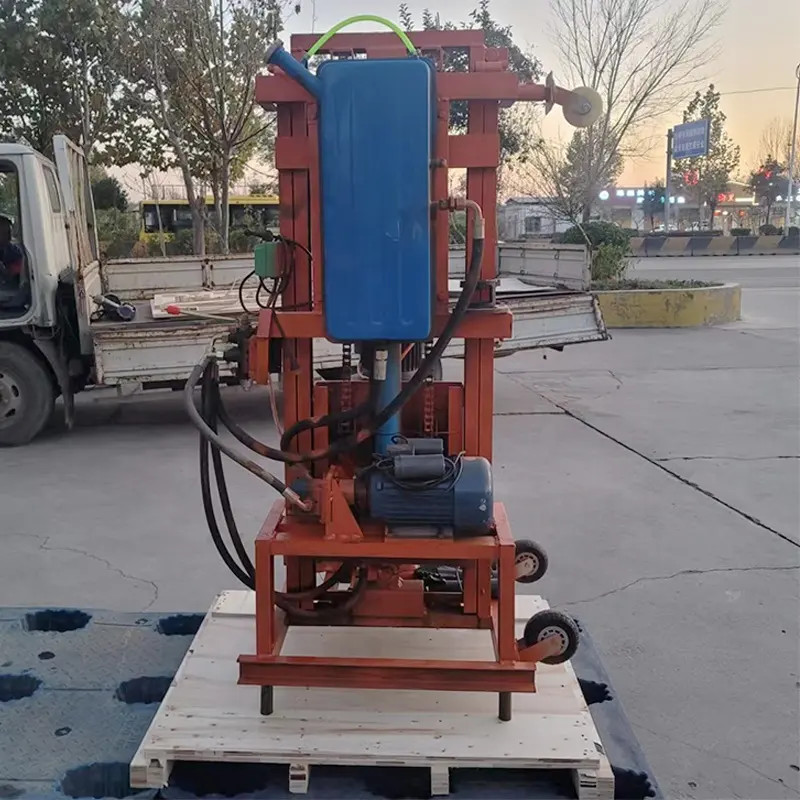 22HP Diesel Engine 150m Wheel Drilling Rig Mine Drilling Rig Water Drilling Rig for Well