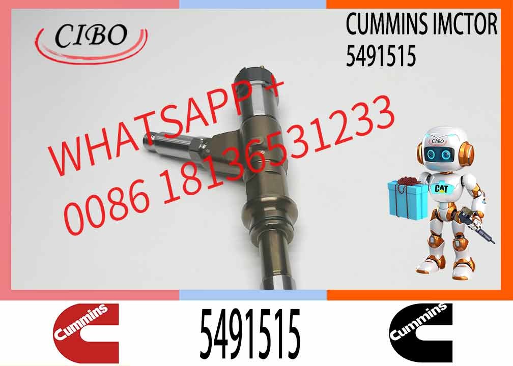 Common Rail Injector High pressure fuel injector 5491515 4307475 4307468 5491515 For Cummins ISG12 Engine Parts