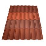 Upgrade Your Townhouse with Vibrant Zinc Aluminum Steel Stone Chips Roof Tiles