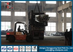 China ISO 9001 Standard Steel Power Pole Sheet Metal Fabrication Electrical Poles factory