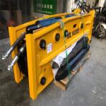 SB140 hydraulic Excavator Vibro Hammer 18 26 Ton For Komatsu Hitachi Sumitomo