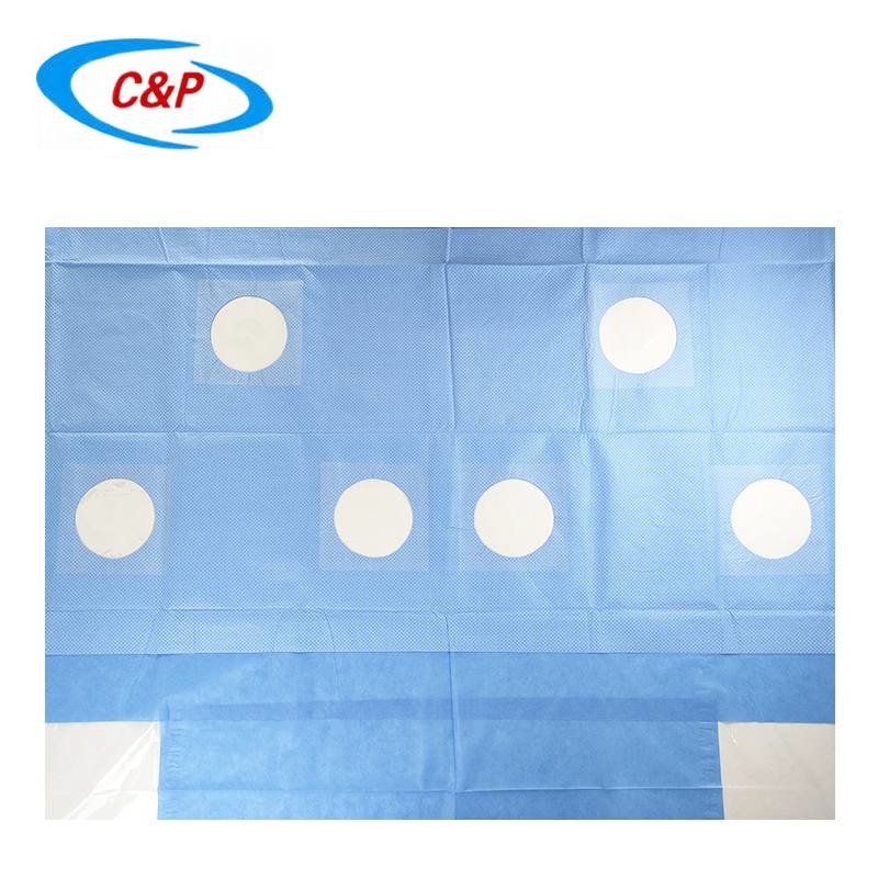 EO Sterile Single Angiography Drapes In Surgery Waterproof OEM