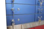 ISO Approval 255mm Height Bank Safety Locker For Strong Room