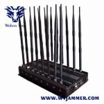 16 Antennas Remote Control 35W mobile phone scrambler