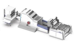 China 40gsm 160pcs/Min 600mm Roll Fed Food Bag Making Machine factory