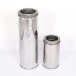 High Precision 6 Inch Insulated Chimney Pipe Shinning Surface Polished Treatment