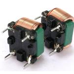 High Power Flat Wire Common Mode Inductor Plug-In Inductance Horizontal