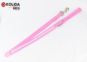 China LED Pet Accessories Nylon Solid Safety Glow Dog Leash With Flashlight factory