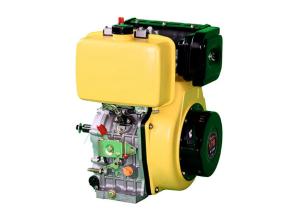 China 178F Air Cooled Single Cylinder Diesel Engine 296CC 3.5 Liter Fuel Tank factory