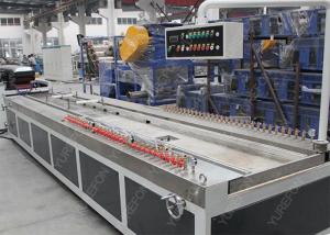 China Wood Plastic Composite WPC Profile Extrusion Line Stable Running 20 M Twin Screw factory