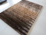 Soft Shade Color Line Design 3D Polyester Shaggy Rug(3229)