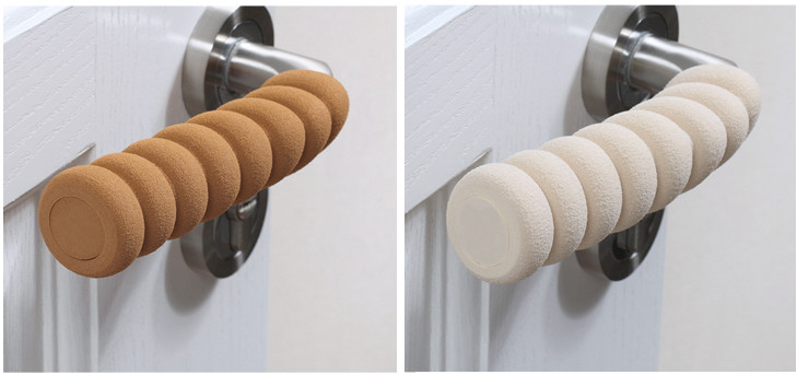 Home Door Knob Protector Cover / Safety Door Handle Cover Guard Protector