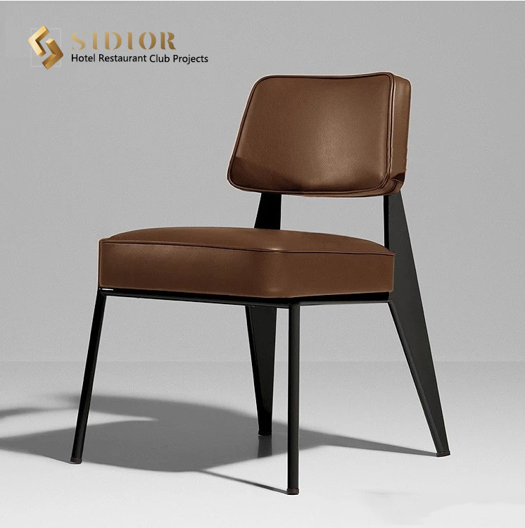 PU Leather Dinning Chair, High Quality Chair, Hot Sell Restaurant Dinning Chair, Powder Coated Frame, High Density Foam