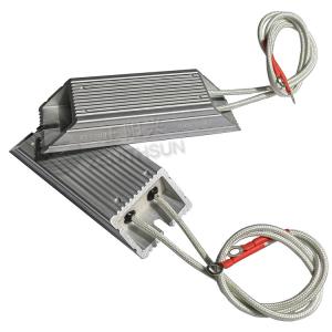 China 100W Aluminum Wire Wound Resistor Braking Power Metal Shell Case factory