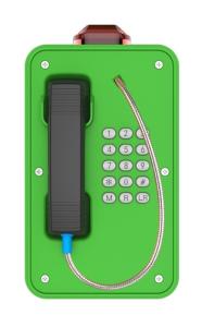 China Tunnel Weatherproof Analog Phone Moisture Resistant With Flashing Beacon factory