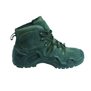 Combat Style Army Boots With Metal Eyelets And Oxford Fabric Upper Pupu Anti