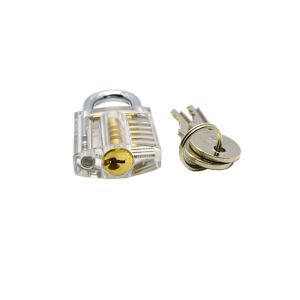 Mini Version Transparent Lock Essential Tool For Locksmith Training