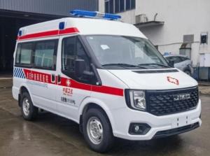 China Durable Hospital Patient Emergency Ambulance with 3360mm Wheelbase factory