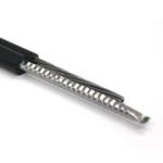 Outdoor GYTC8S Fiber Optic Cables With Solid 1.0mm Steel Wire