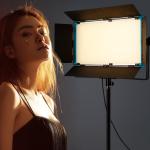 100w bi color soft LED Professional video studio camera light panel Photographic