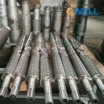 Conical Double Screw For Extruder Plasticized HV 1000 Auxiliary Facilities