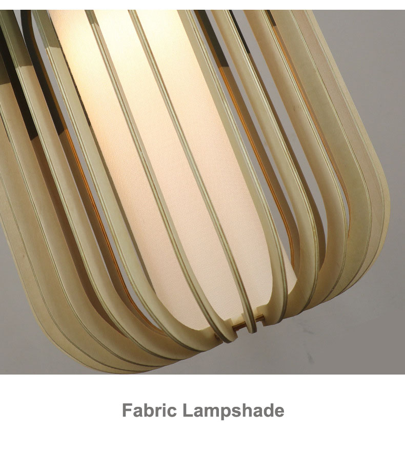 Nodic Rattan Pendant Light Chandelier Switch Control For Home Decoration