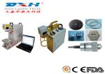 Computerized Tabletop Fiber Laser Marking Machine 50~180mm Marking Range 20W 30W