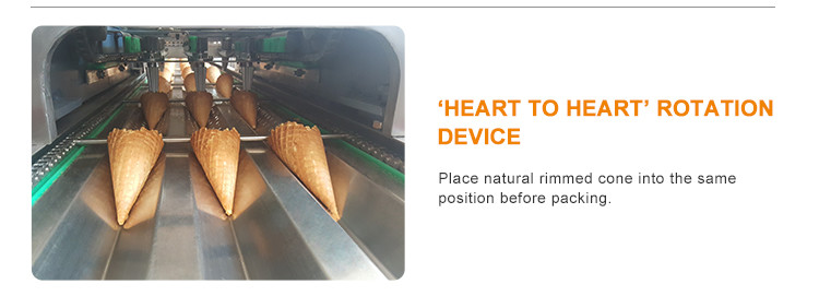 1.5hp Ice Cream Cone Making Machine Automatic Rolled Sugar Cone Baking Machine