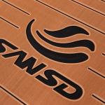 Anti UV 3000 Hours Brushed 55 Degree EVA Foam Teak Sheet