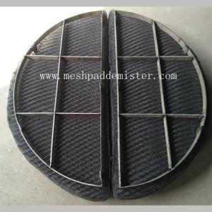 China Diameter 2000mm Demister Pad Height 150mm Titanium factory