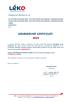 Zhengzhou Auris Machinery Co., Ltd. Certifications