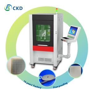 China 100W Water Cooling Fiber Laser Cutting Machine With LaserCut Software factory
