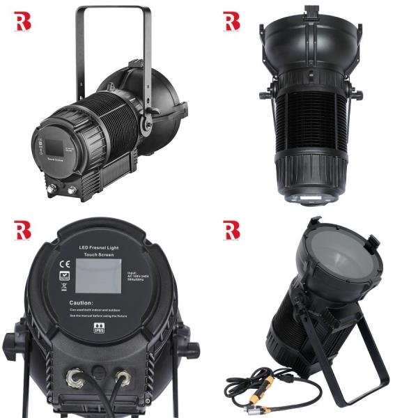 Portable Auto Zoom LED Stage Studio Light Versatile Applications Advanced