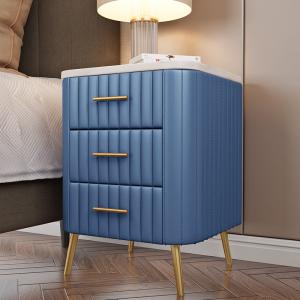 China Nordic Apartment Marble Top Bedside Table factory