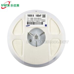 China 0603 104K Smd Resistor Capacitor 0.1UF Smd Ceramic Capacitor CL10B104KB8NNNC factory