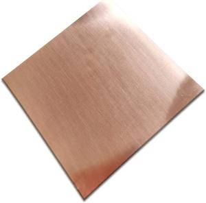 China High Precision 110 Copper Sheet Support Customization factory