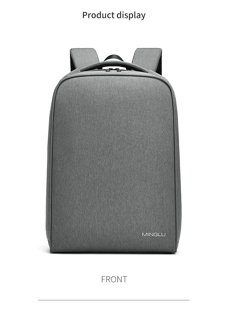 Casual Lightweight Waterproof Business Backpack 20-35L Capacity