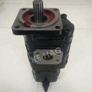 China CBGJ Double Pump Square cover Spline Black Compact Original Gear Pump For Engineering Machinery And Vehicle factory