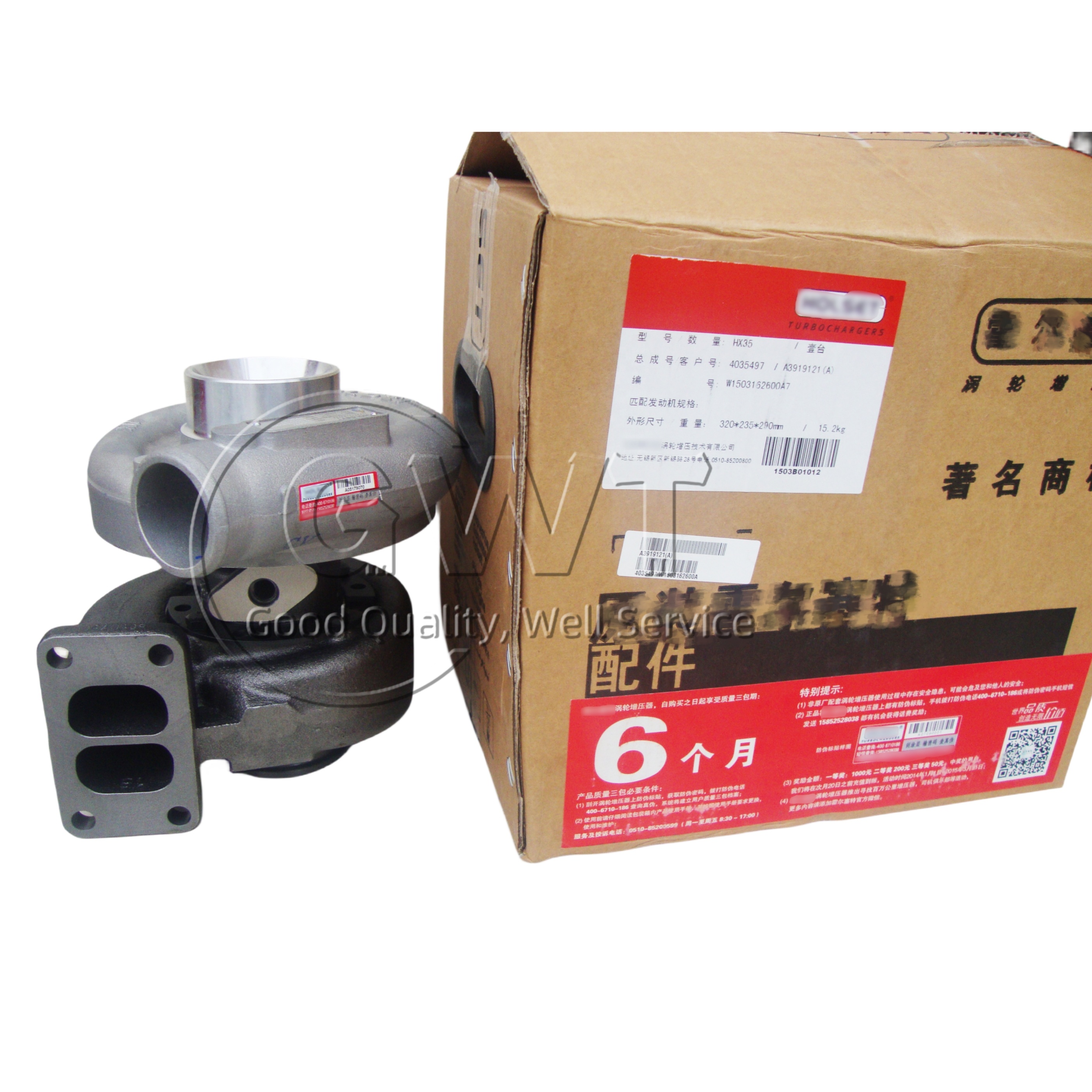 Original CUMMINS Turbochargers A3919121 A3919119 4035499 3787189 4035498