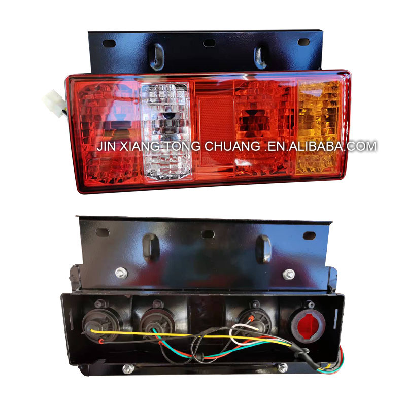 Crystal LED Rear Tail Lights for Foton Aumark Truck Model Series OE No. 1B15837200030