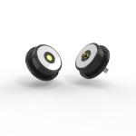 HTN Round Magnetic Connector Black Spring Loaded Electrical Connector 3A