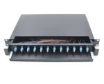 19 Inch FTTH Products 12 24 36 48 72 Ports Fiber Optic ODF LIU Terminal box
