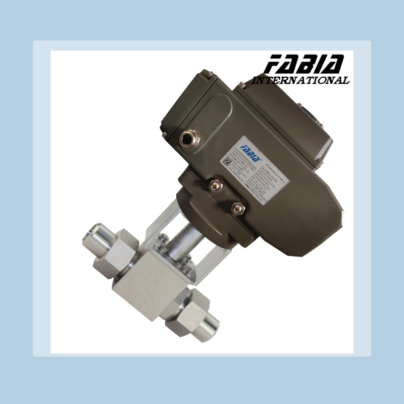 Electric Ball Valve Two Way Butt Welding Ball Valve 1 2" 3/4" High Pressure