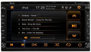 China Autoradio bluetooth PIP GPS iPod USB SD for Universal car DVD OCB-6952 factory