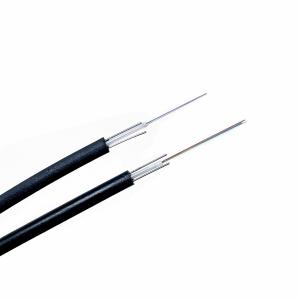 China Outdoor 2 Core Fiber Optic Cable Single Mode Ftth Drop Cable factory