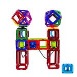 OEM Geometric Magnetic Shapes Childrens Magnetic Building Sets Multi colored 88